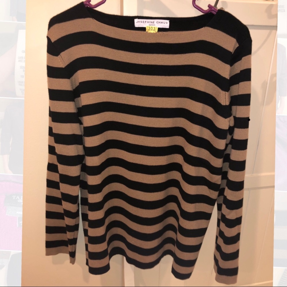 Josephine chaus striped sweater